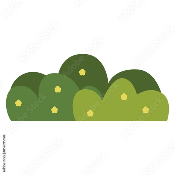 Fototapeta grass element cartoon transparent background