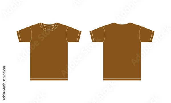 Obraz 茶色のTシャツ