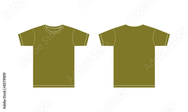 Obraz カーキ色のTシャツ