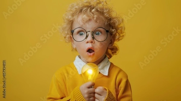 Obraz The Child with Lightbulb