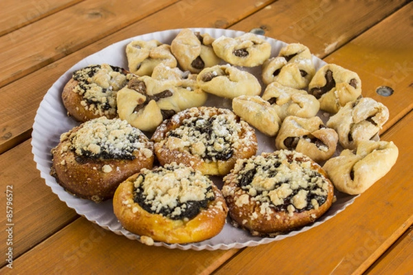 Obraz Little cakes with jam