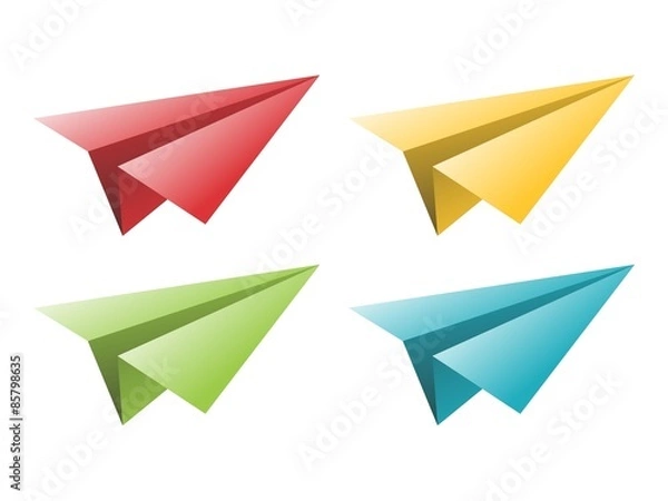 Fototapeta Paper Airplane