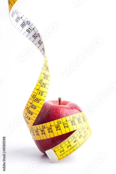 Obraz Manzana con una cinta metrica
