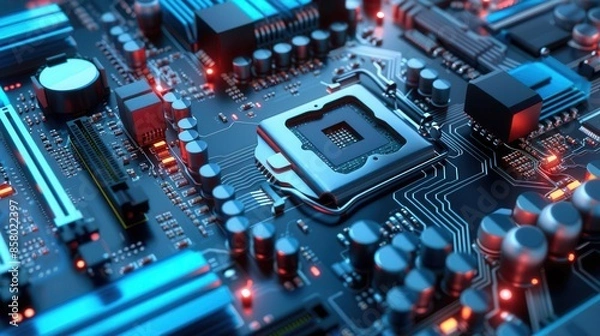 Fototapeta Seamless Integration. Operating System Management concept