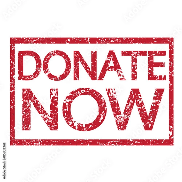 Obraz Stamp text DONATE NOW