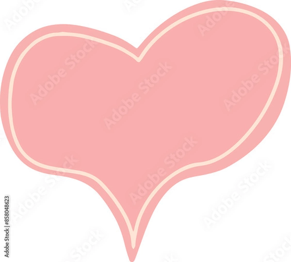 Obraz cute text baloon 