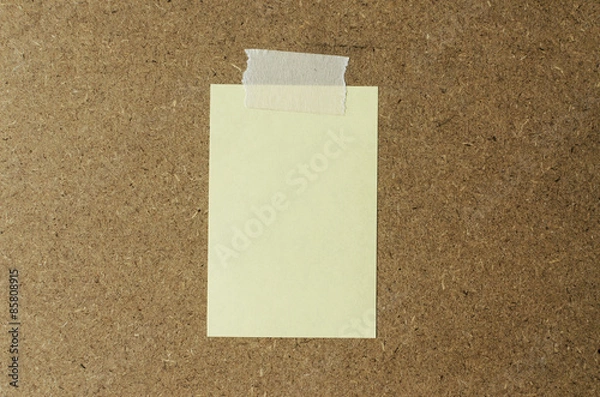 Obraz Blank postit note