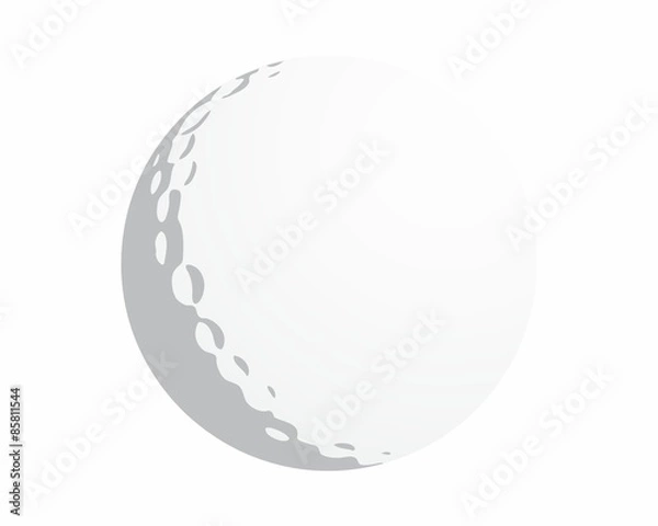 Fototapeta rysunek piłki golfowe