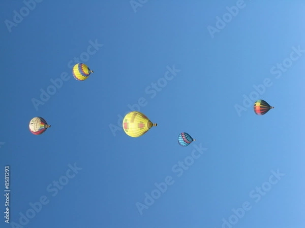 Obraz rising balloons
