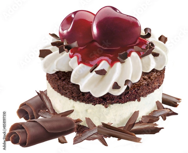 Obraz Schwarzwälder Kirsch Törtchen