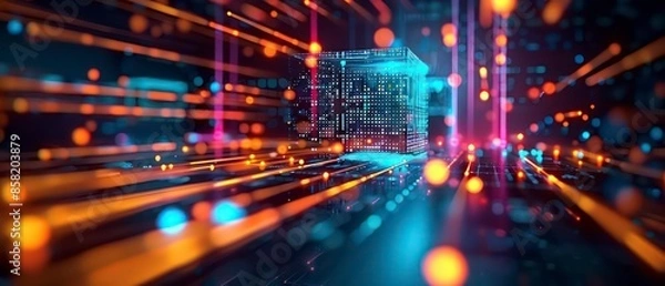 Fototapeta Digital solutions ensure secure communication, establish trust, streamline regulatory compliance, and provide centralized management for efficient and compliant operations