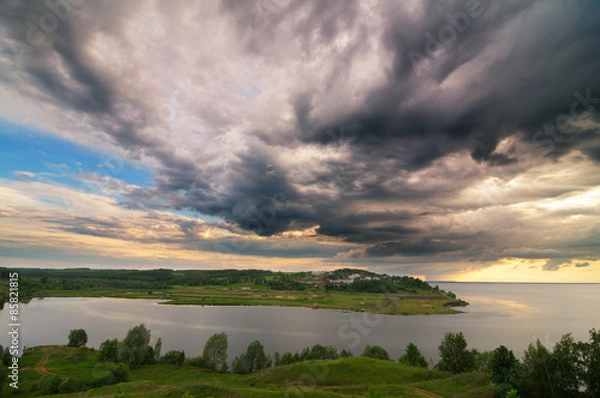 Fototapeta Lake landscape