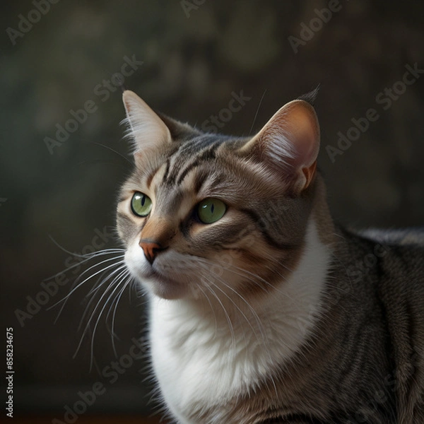 Obraz portrait of a cat