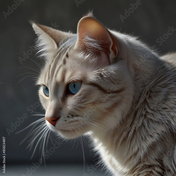 Obraz portrait of a cat