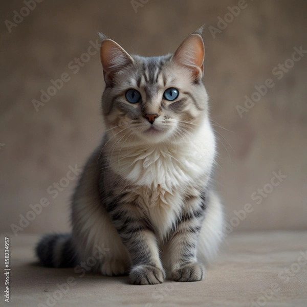 Obraz portrait of a cat