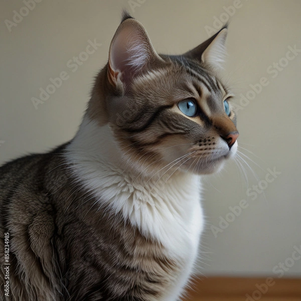 Obraz portrait of a cat