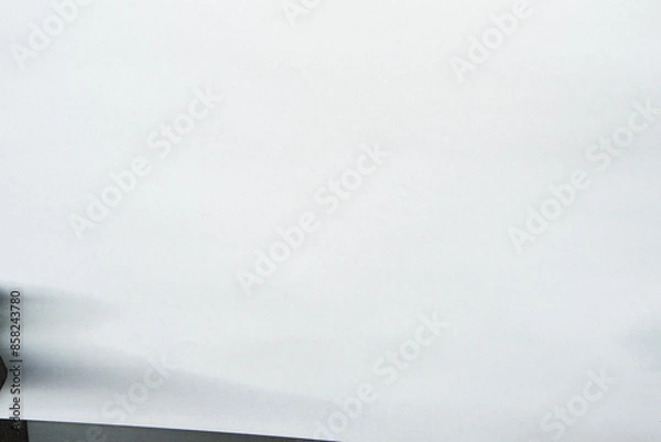 Fototapeta Photocopy black and white paper texture and background, close up