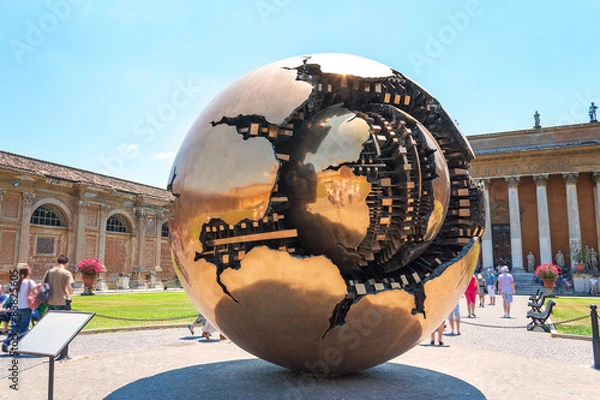 Obraz Vatican courtyard