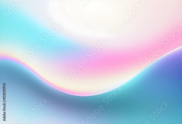 Obraz Abstract art blur fluid gradient wallpaper, 3d gradient background