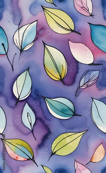 Obraz Leaves background 