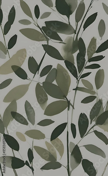 Fototapeta Leaves background 