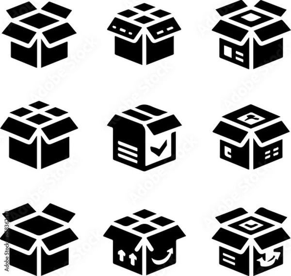 Fototapeta Home icon set