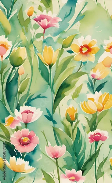 Fototapeta Flower background 