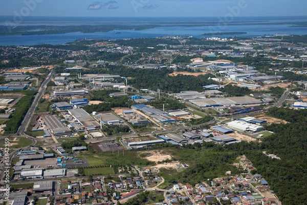 Fototapeta マナウスの工業地区