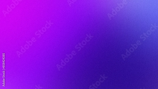Obraz Abstract purple gradient blur background. Smooth color transition with grain noise grain texture