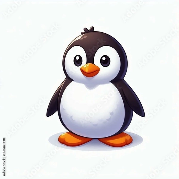 Obraz cartoon penguin
