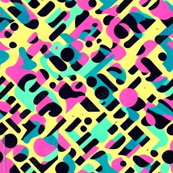 Obraz Seamless abstract pattern