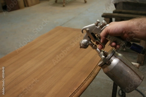 Obraz malowanie na drewnie