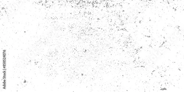 Fototapeta Rectangular rustic grunge gray texture.  Rough effect of ice, snow for winter design. Dirty eroded vintage background. Vector illustration.