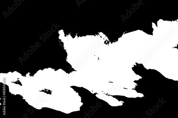 Fototapeta Torn Paper on White with Space for Text