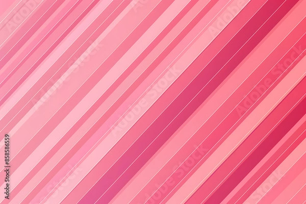 Fototapeta Pink background with diagonal lines, pink gradient. Abstract pink background geometric texture