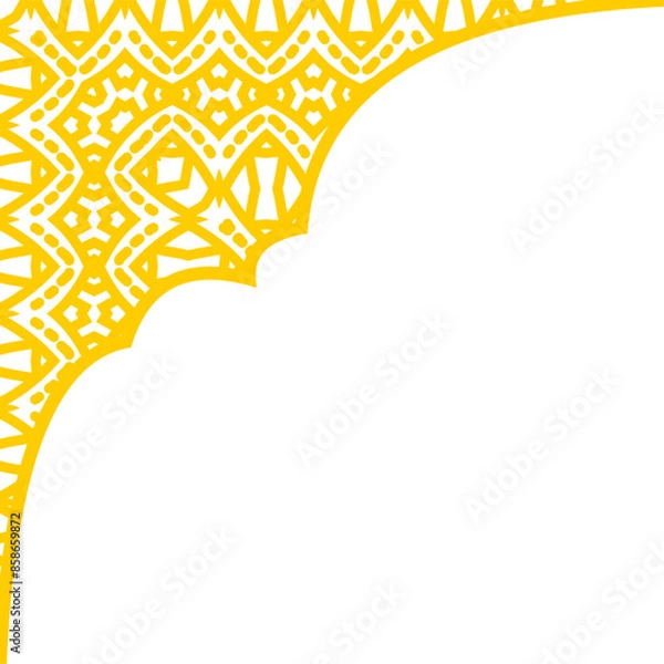 Fototapeta classic pattern corner ornament