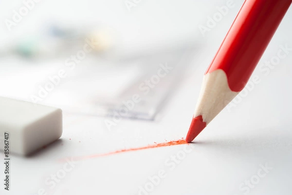 Obraz Red pencil.