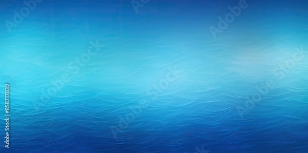 Fototapeta blue fade background with a white and blue water texture