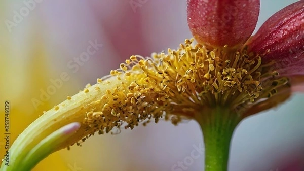 Fototapeta macro of a flower