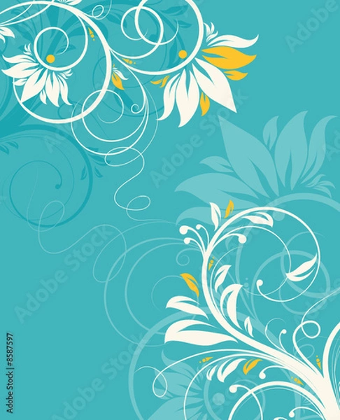 Obraz Floral abstraction