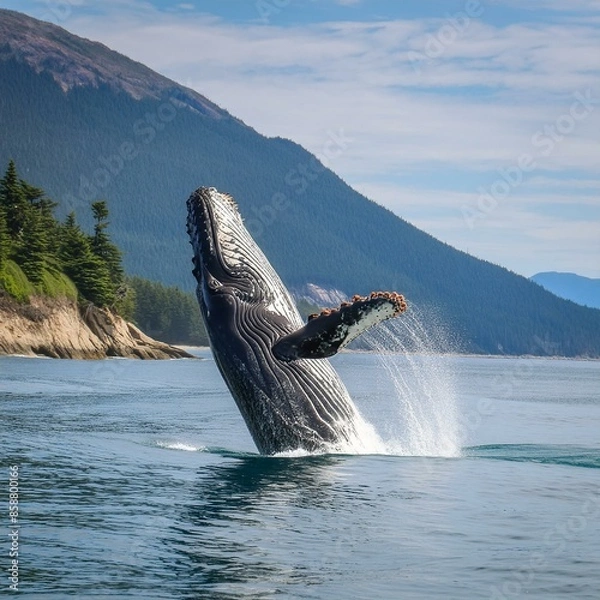 Fototapeta Humpback whale