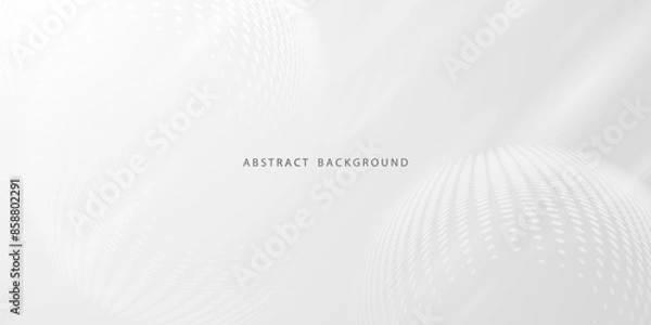 Fototapeta abstract white background modern design Vector illustration