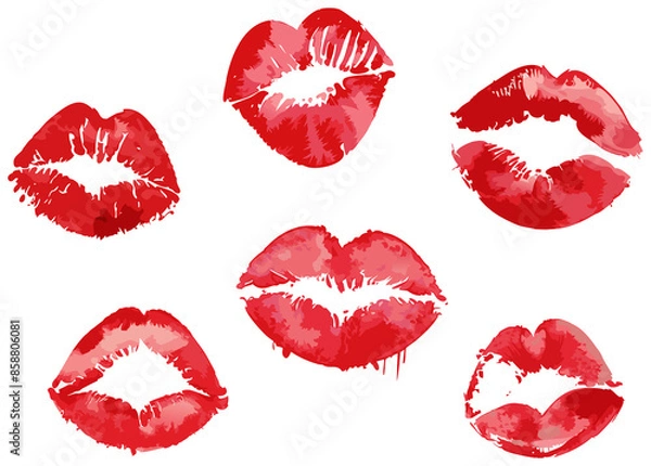 Obraz 赤いキスマーク