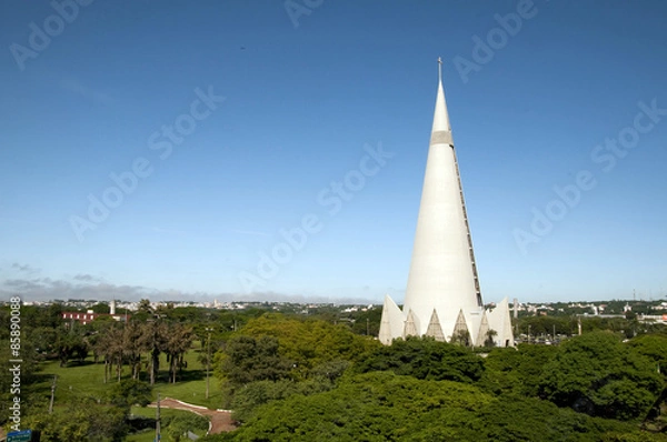 Fototapeta Cattedrale, Maringá, Paraná
