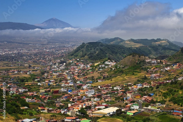 Obraz Miasto La Laguna na Teneryfie