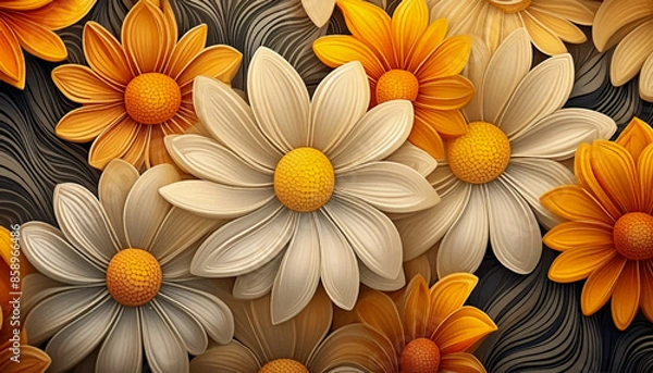 Obraz flower background