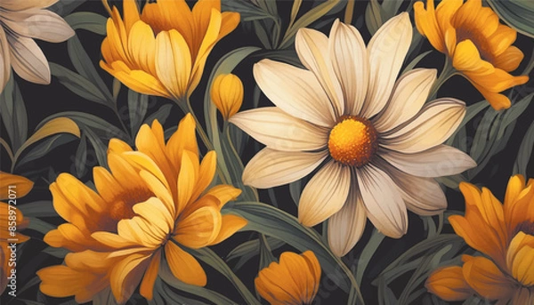 Obraz flower background