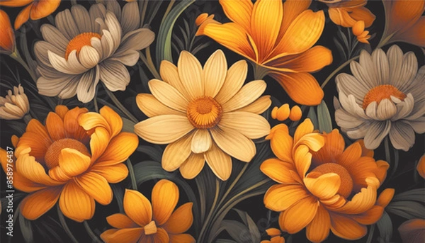 Obraz flower background
