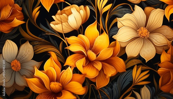 Obraz flower background
