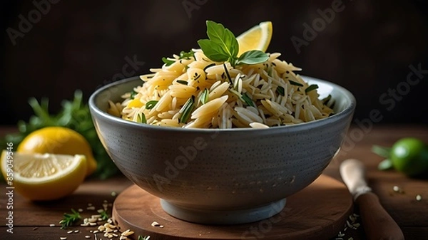 Obraz pasta with mushrooms